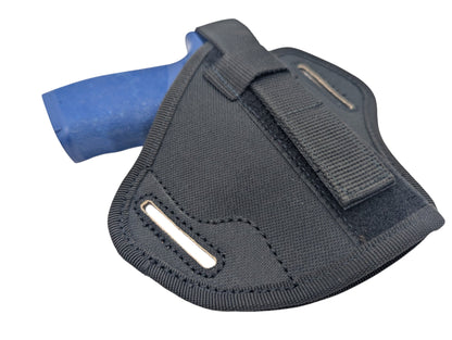 Right-Handed Semi-Molded Pancake Belt Holster with Adjustable Thumb Break Compatible w/ SIG Sauer SP2022