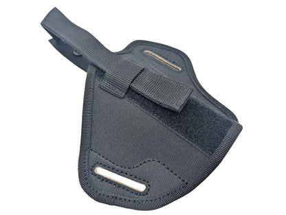 Right-Handed Semi-Molded Pancake Belt Holster with Adjustable Thumb Break Compatible w/ Smith & Wesson SW99