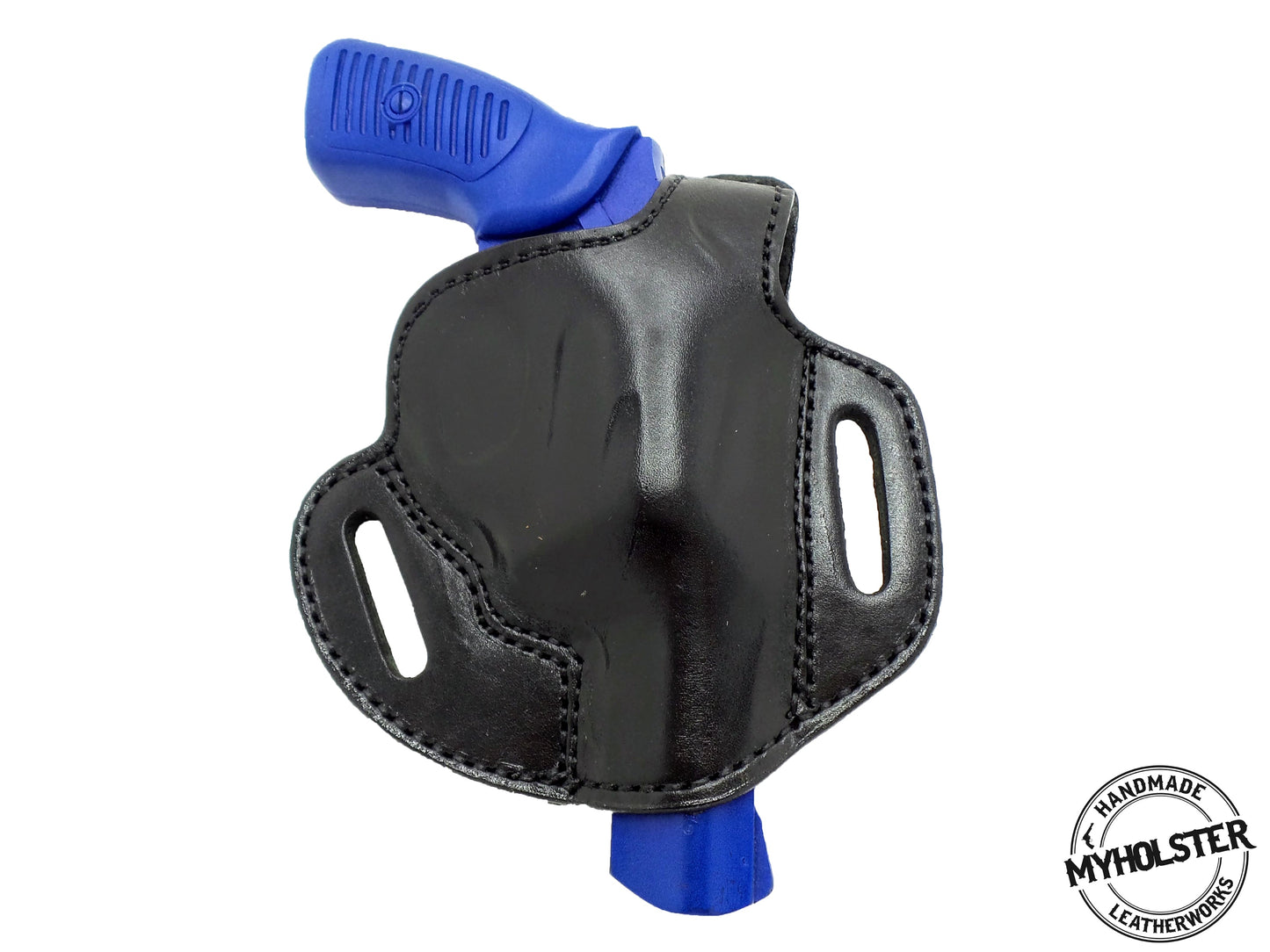 Ruger SP101 4″  Barrel  OWB Thumb Break Right Hand Leather Belt Holster - Pick Your Color and Hand