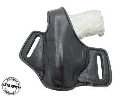 OWB Thumb Break Leather Belt Holster Fits Kimber CDS9