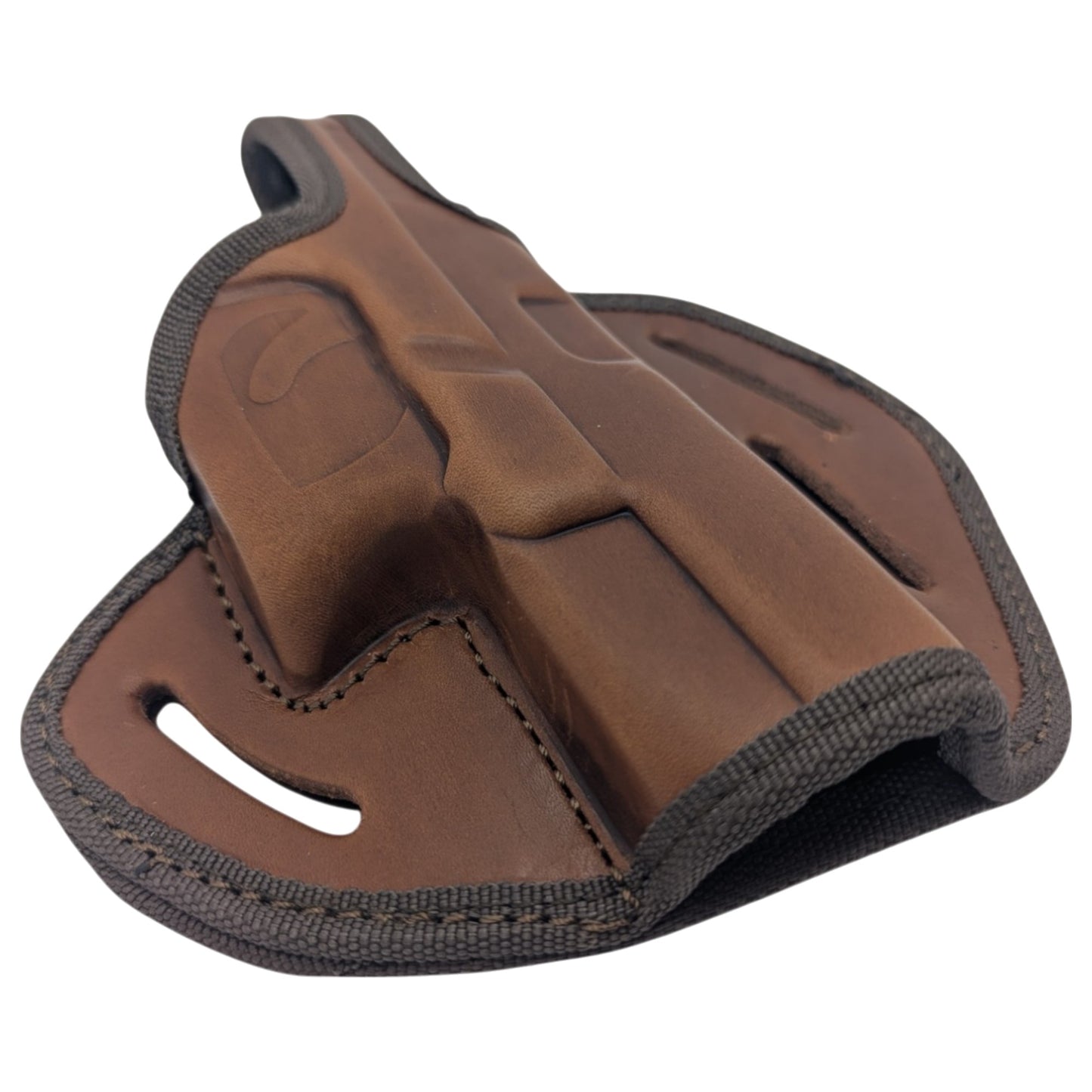 Right-Hand OWB Leather Holster for Beretta 92 & Similar Frames – Black or Brown