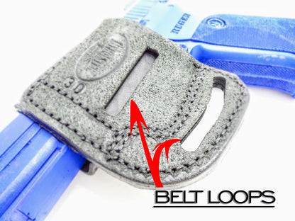 OWB Yaqui Slide Belt Leather Holster Fits Smith & Wesson N-Frame
