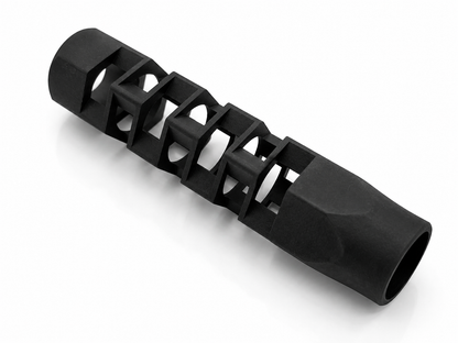 Emperor Cobra 12 Gauge Faux Muzzle Brake Shotgun Barrel Accessory Stainless Style 2