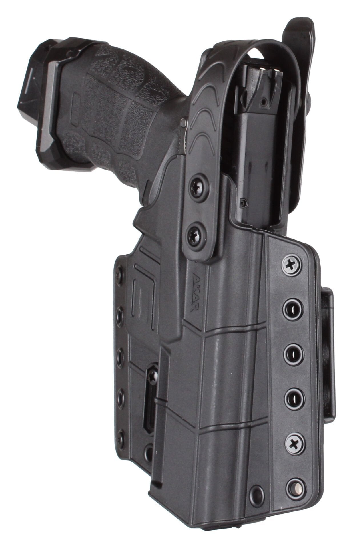 Level 2 OWB Holster Compatible with TP9DA, TP9SA MOD.2, TP9SF, TP9SF ELITE-S, TP9SA, TP9 COMBAT, TP9 MeteS, Outside Waistband Carry Holster with Retention