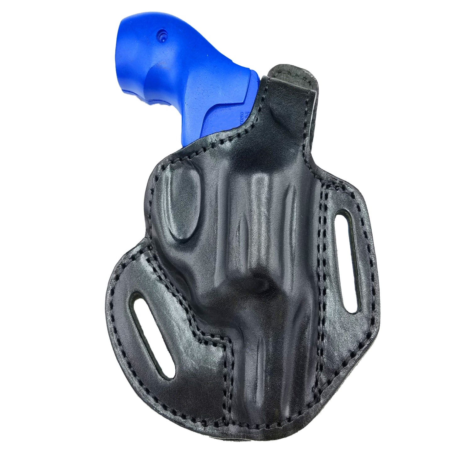 Premium OWB Leather Belt Holster – Secure, Durable & Comfortable Compatible with Smith & Wesson Model 69 2.75"