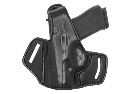 OWB Thumb Break Leather Belt Holster Fits GLOCK 21