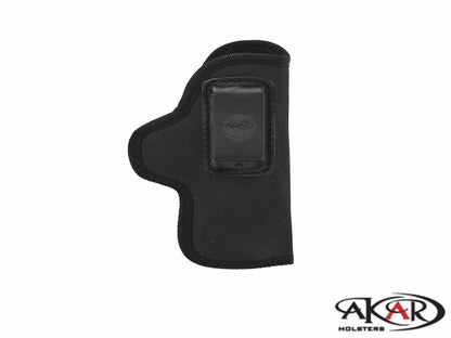 Concealed carry IWB holster – inside-the-waistband nylon clip-on – compatible with Smith & Wesson CSX 9mm