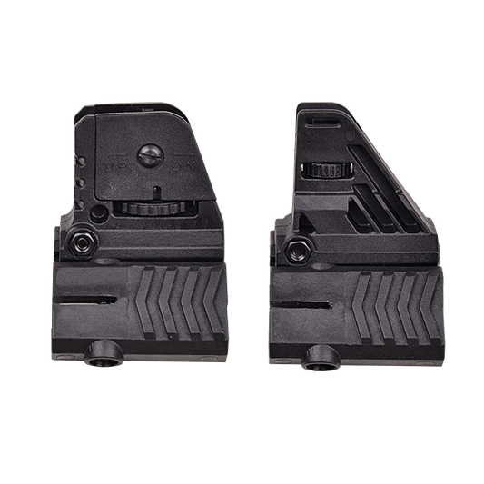 Adjustable Rear Sight & Front Sight Set for Tactical Shotguns - Compatible with  Titan Arms Defense XX3B2 12GA