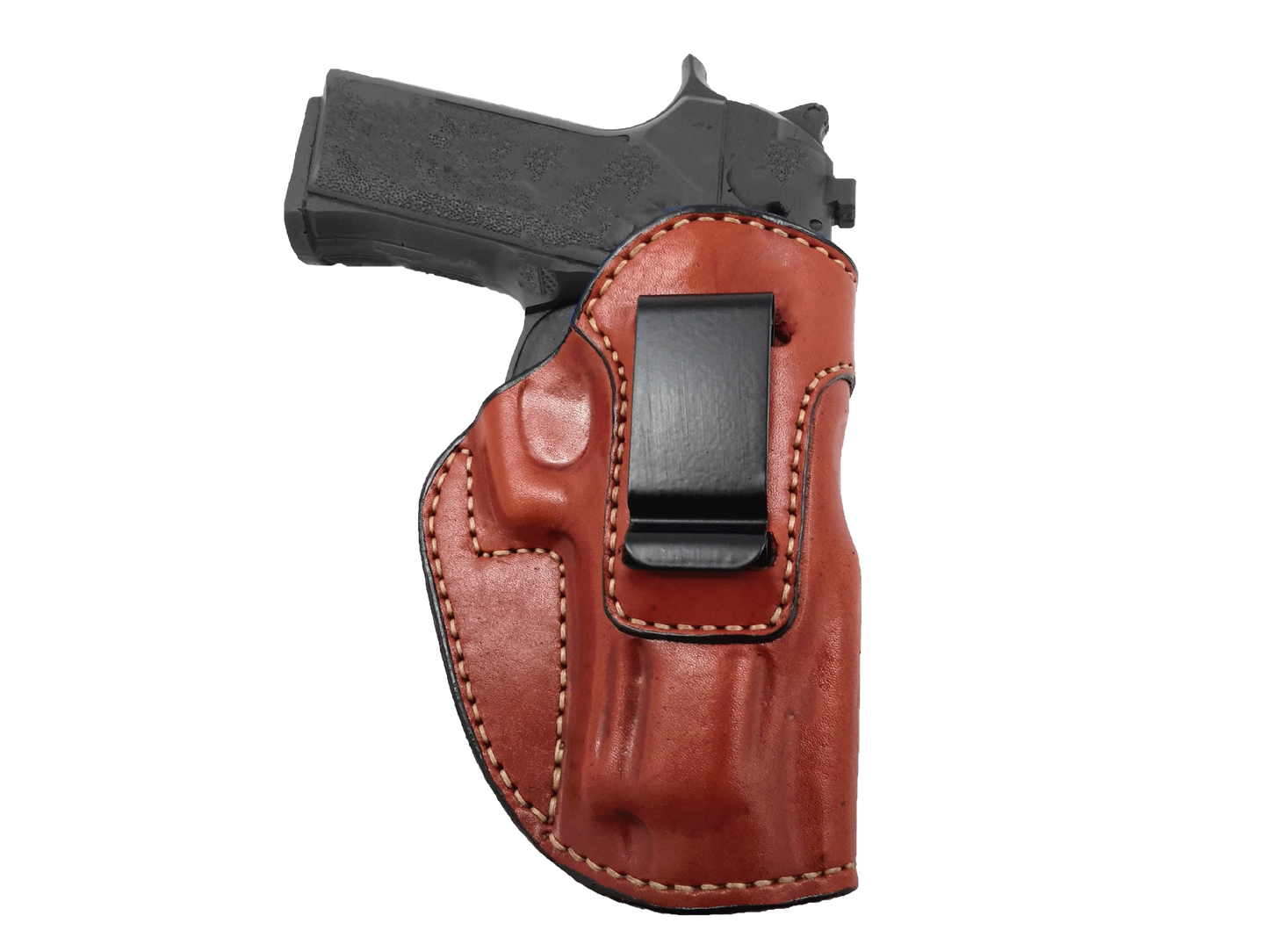 Glock 42 IWB Inside the Waistband Leather Belt Holster