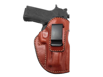 Glock 42 IWB Inside the Waistband Leather Belt Holster