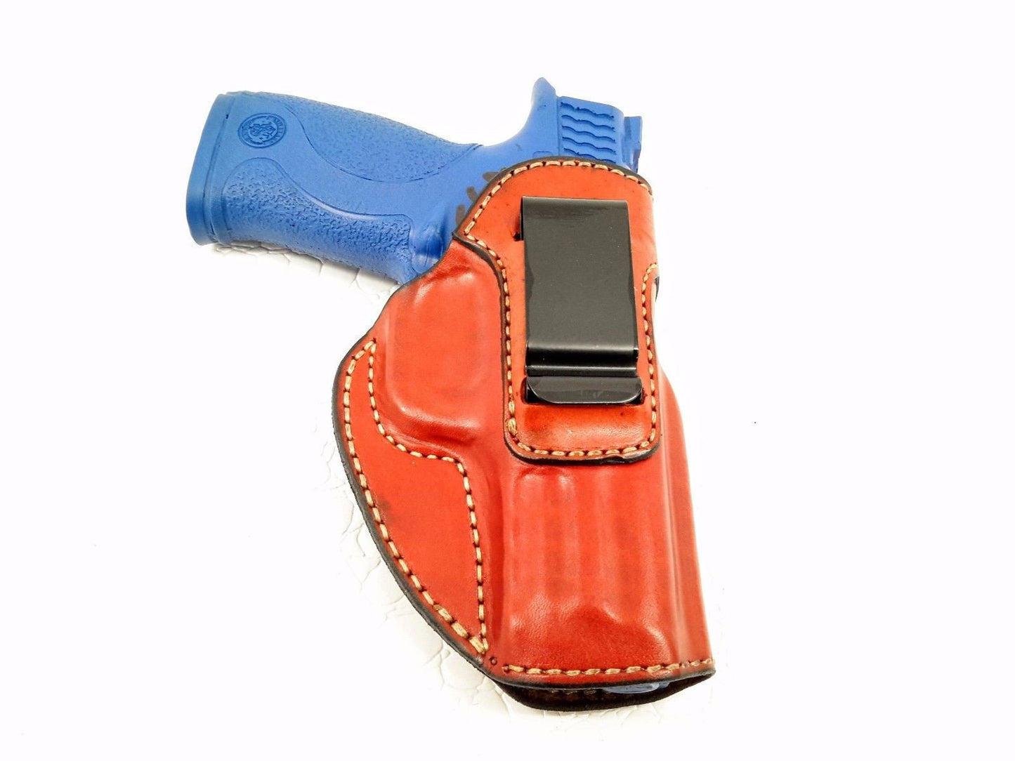 Premium Leather IWB Holster – Handcrafted Cowhide with Forward Cant Comaptible w/ Sig Sauer P226R DAK W/RAILS