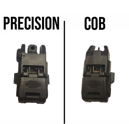 Flip-Up Sights High-Grade Polymer - Front & Rear Sights for Radical Arms 7.62x39