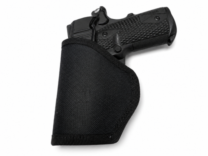 IWB Nylon Pistol Holster Inside Waistband Metal Belt Clip Concealed Carry Black STI Shadow