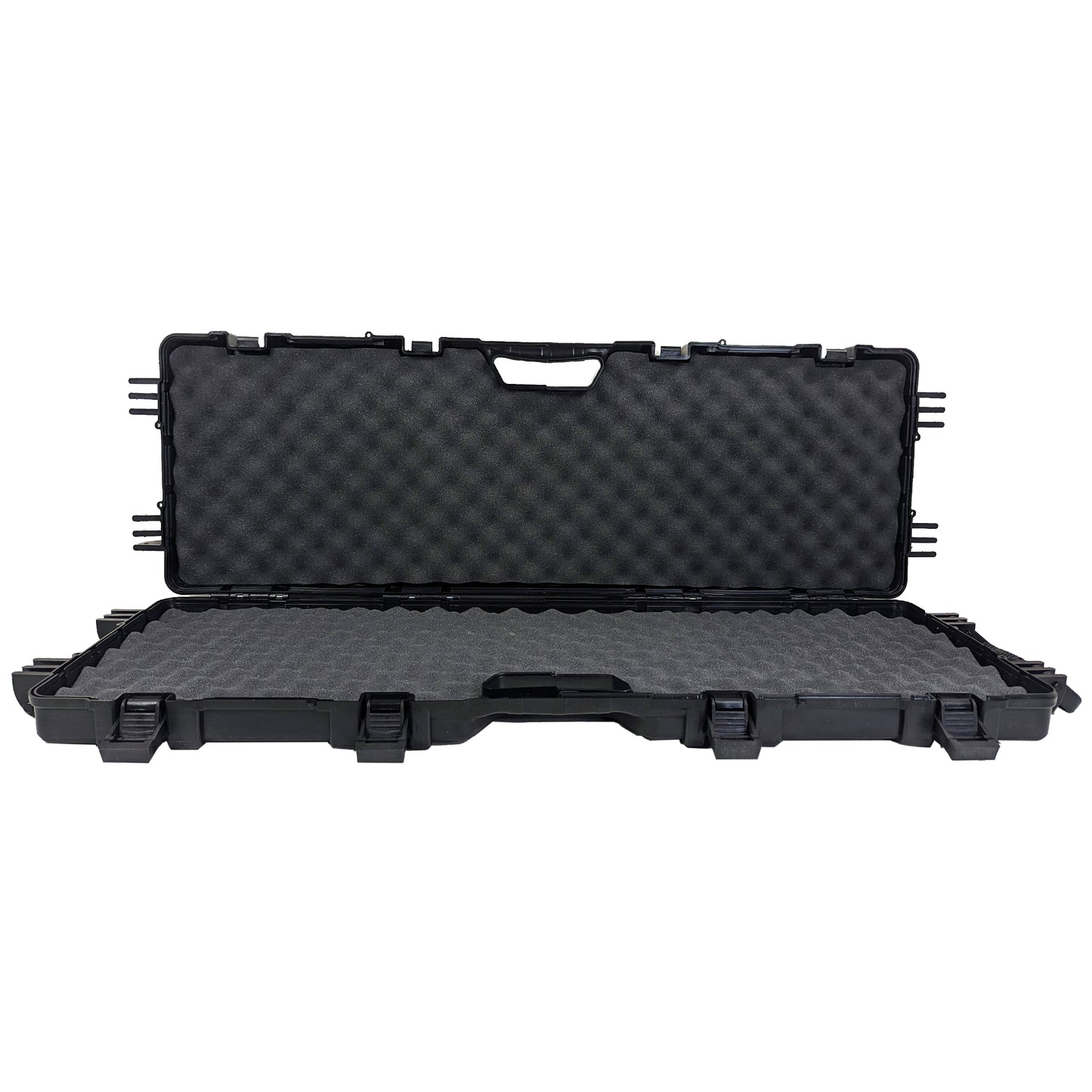 Emperor Arms 43.5" Hard Rifle Gun Case, Long Lockable Storage Box, Plastic Travel Case, Protective Luggage with Foam Insert