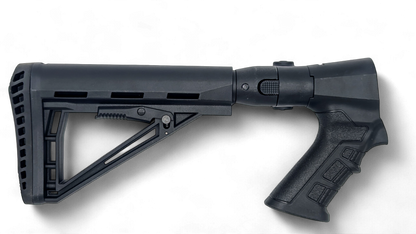 Folding Tactical Buttstock with Pistol Grip, Adjustable, Collapsible Compatible with Emperor Arms Cobra12 Mag Fed Shotgun - Shortie