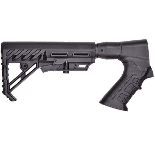 Adjustable  Length  Tactical Stock with Ergonomic Pistol Grip Compatible with Linberta Tac Ultra 12GA