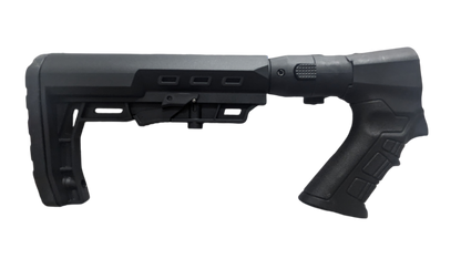 Folding Tactical Buttstock with Pistol Grip , Adjustable, Collapsible Compatible with Charles Daly HONCHO PUMP 12GA