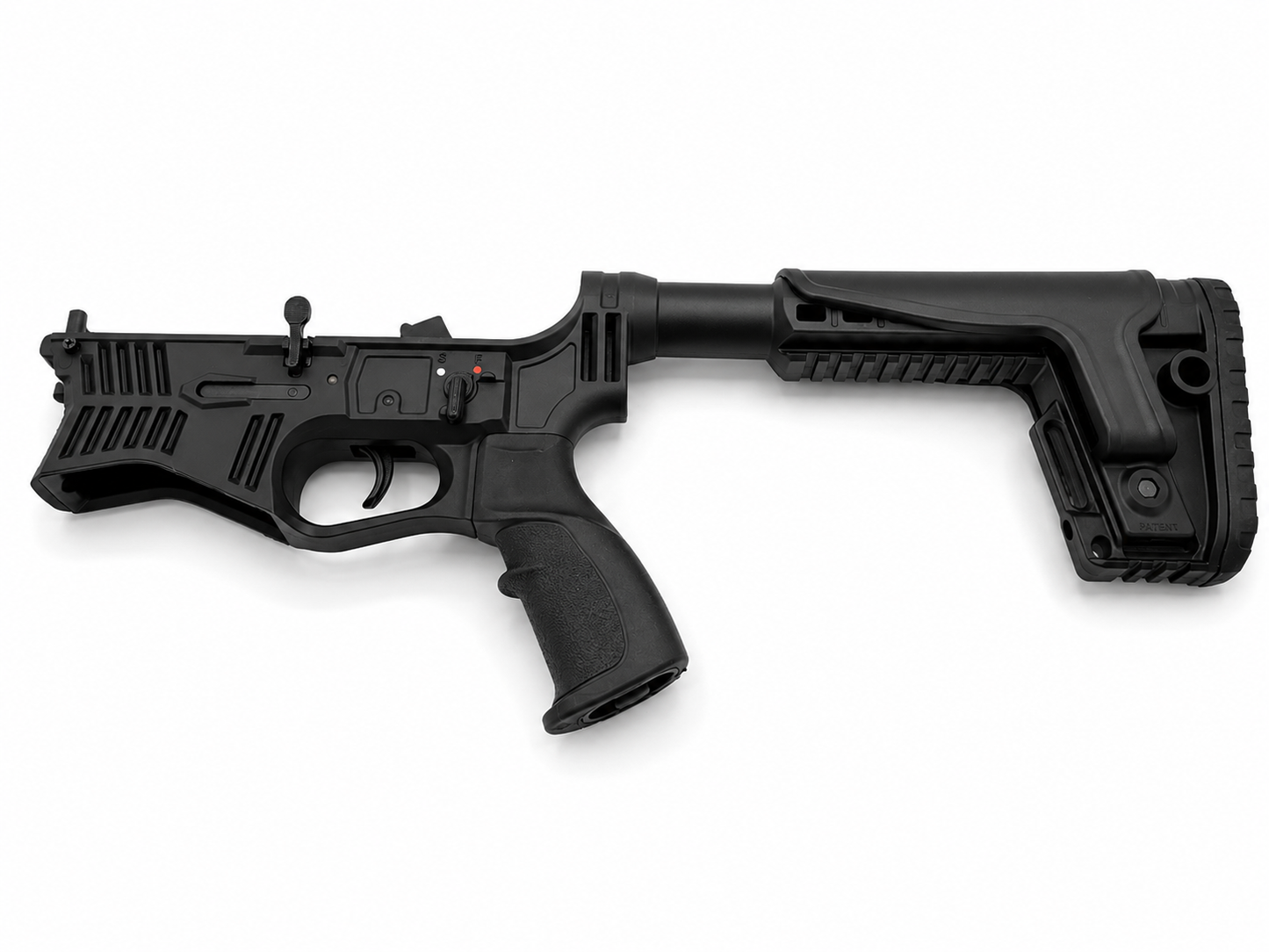 Emperor Arms Cobra 12 Shotgun Stock Grip Trigger Housing Assembly Black