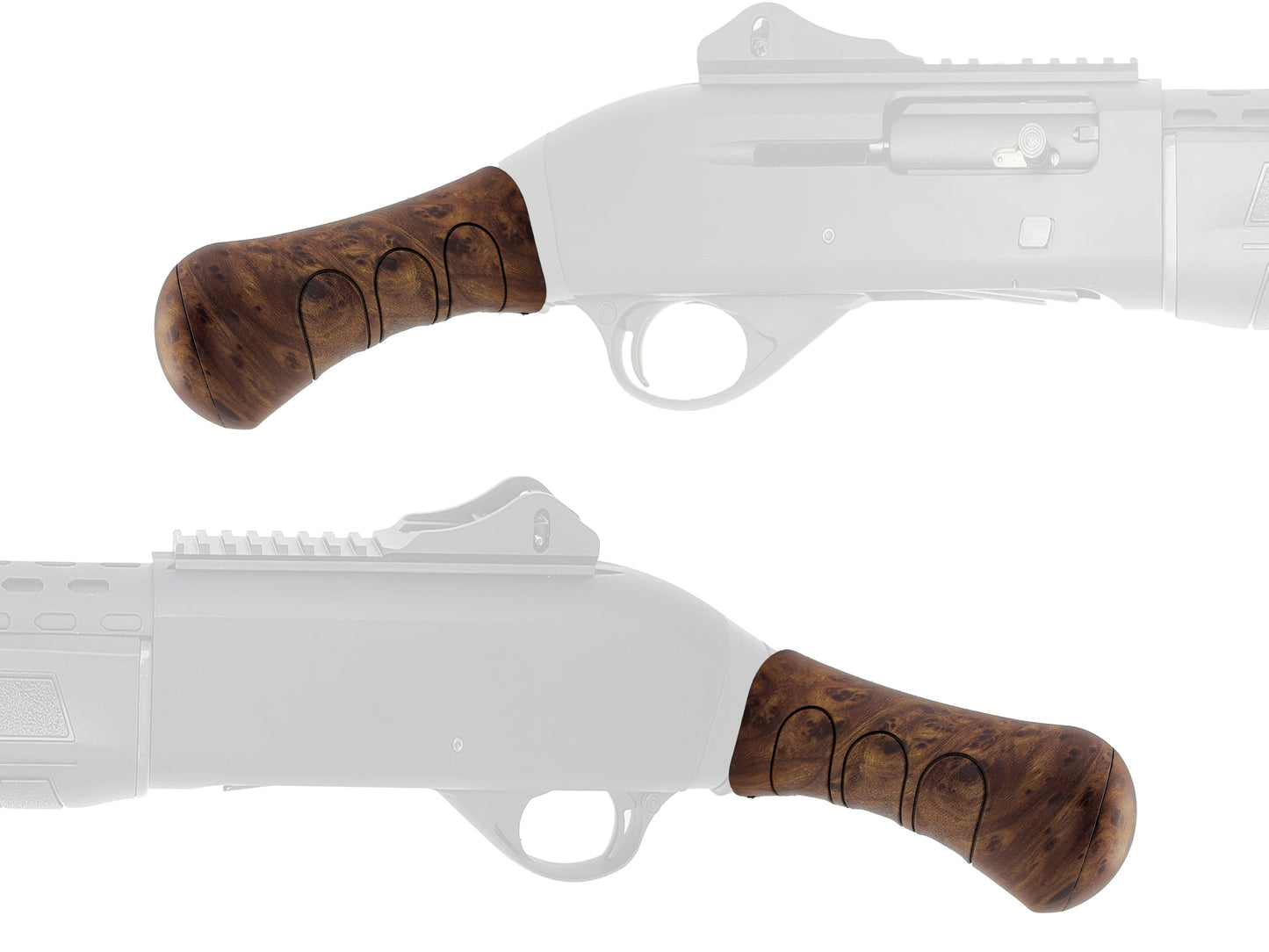 Raptor Birds Head Furniture Kit, FOREND & GRIP Wooden Effect | Coated Compatible with  Rock Island Armory PA12H18 12GA