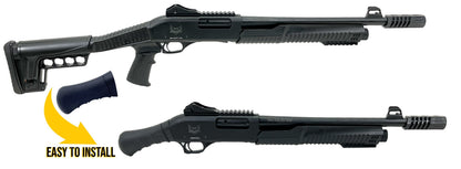 Raptor Birds Head Shotgun Pistol Grip Wooden Effect|Coated Compatible with Shooters Arms Manufacturing 12PT SAS 12GA