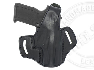 Smith & Wesson SD40 OWB Thumb Break Leather Belt Holster