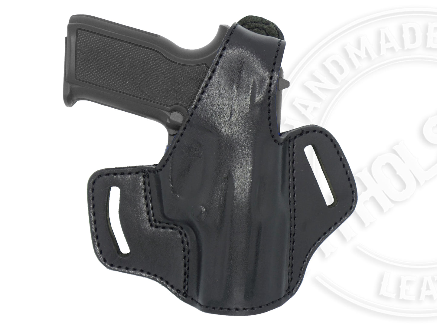 Smith & Wesson M&P .40  OWB Thumb Break Leather Belt Holster