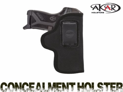 Ruger LCP II Concealed Carry Nylon IWB-Inside The Waistband Clip Pistol, Akar