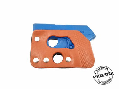 Concealed Carry Shoot-Through Wallet Holster for Kel-Tec P-3AT 380 (no laser)