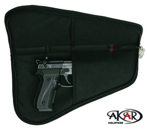 Akar Pistol Rug Case, 3" to 6" Frame Auto's (Lock included)