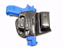 Load image into Gallery viewer, Belt Holster with Mag Pouch Leather Holster for Walther P99, MyHolster
