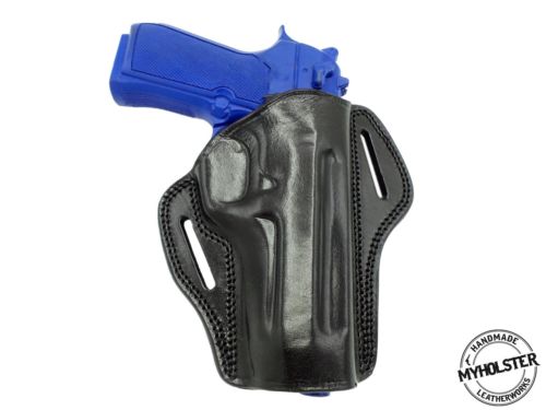 H&K HK 45 5" Open Top Right Hand Leather Belt Holster - Pick your color