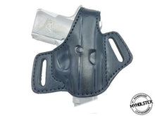 Load image into Gallery viewer, Kimber CDP II Right Hand OWB Thumb Break Leather Belt Holster
