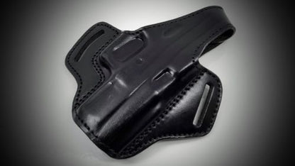 Black Pancake Belt Holster for SPRINGFIELD XDM 40