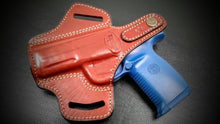 Load image into Gallery viewer, Premium Quality Brown Pancake Belt Holster for S&amp;W M&amp;P 45 4.5&quot;
