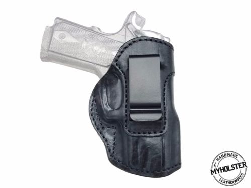 Smith & Wesson M&P 380 Shield EZ Leather IWB Inside the Waistband Holster
