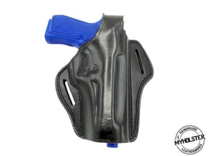 M&P M2.0 5" OWB Right Hand Thumb Break Leather Belt Holster - Pick your Color