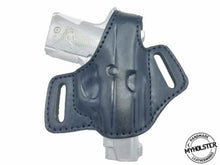 Load image into Gallery viewer, Kimber Micro 9 OWB Thumb Break Leather Belt Holster - Choose your Color -
