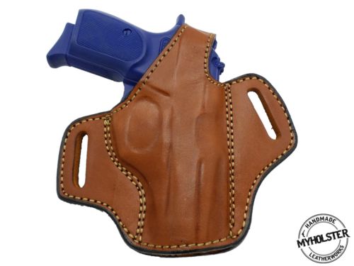 Rock Island Armory Baby Rock M1911-A1.380 ACP OWB Right Hand Thumb Break Leather Belt Holster