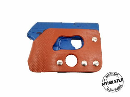 Concealed Carry Shoot-Through Wallet Holster for Kel-Tec P-3AT 380 (no laser)