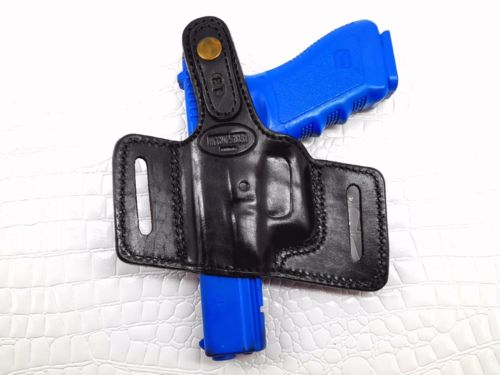 Right Hand Thumb Break Belt Leather Holster Fits Glock 17/22/31