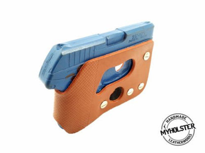 Concealed Carry Shoot-Through Wallet Holster for Kel-Tec P-3AT 380 (no laser)