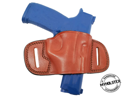 Kimber Ultra Raptor II OWB Quick Draw Leather Belt Holster