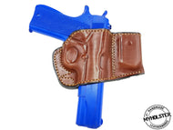 BUL ARMORY 1911 GOVERNMENT OWB Belt Holster with Mag Pouch Leather Holster