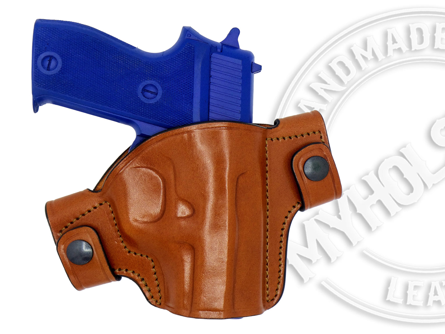 CZ 75 B OWB Snap-on Right Hand Leather Holster