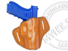 Load image into Gallery viewer, Sig Sauer P320 X-Carry OWB Open Top Two Slot  Belt Right Hand Leather Holster
