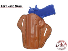 Load image into Gallery viewer, 1911 5-Inch Colt, Kimber, Para, Springfield Right Hand Open Top Leather Holster
