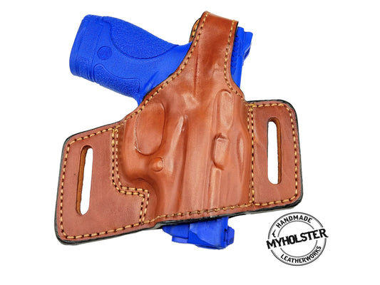 Smith & Wesson CSX OWB Quick Draw Leather Slide Holster W/Thumb-Break