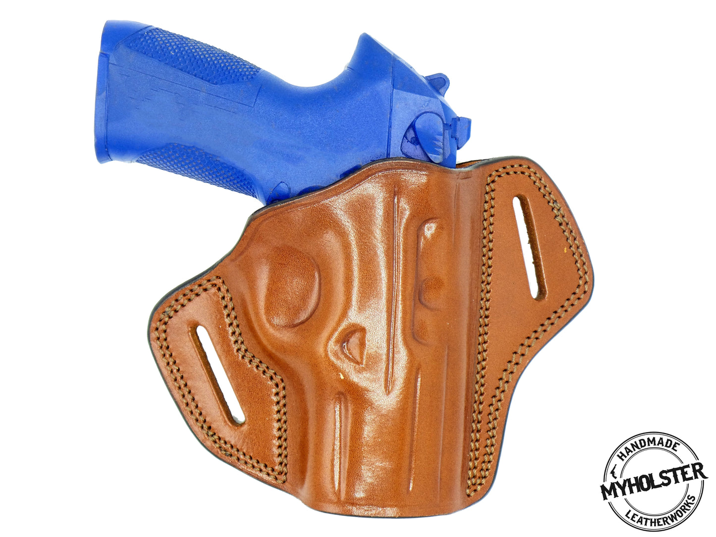 Smith & Wesson M2.0 COMPACT  OWB Open Top Belt Right Hand Leather Holster