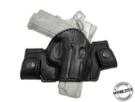 Springfield EMP 1911 9mm Snap-on Right Hand Leather Holster