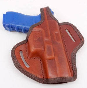Brown Leather Right Handed Belt Holster For With thumbrake Molded BERETTA 92D CE